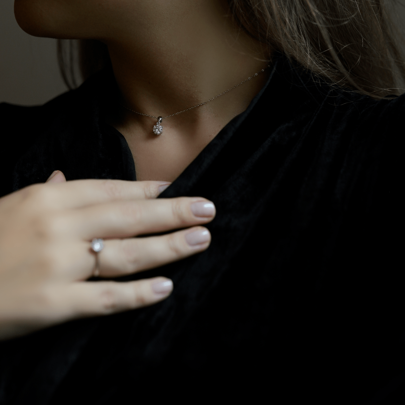 Royal Elegance set für Frauen 925 Silber Moissanit Schmuck | Steffanii