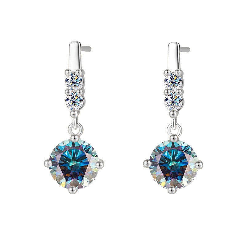 Celestia Drops Ohrhänger 925 Silber Moissanit Schmuck | Steffanii
