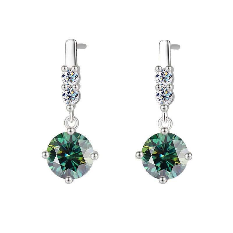 Celestia Drops Ohrhänger 925 Silber Moissanit Schmuck | Steffanii