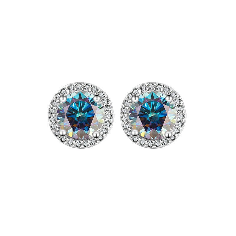 Celestial Harmony Ohrringe 925 Silber – Labordiamant Moissanit für Damen 925 Silber Moissanit Schmuck | Steffanii