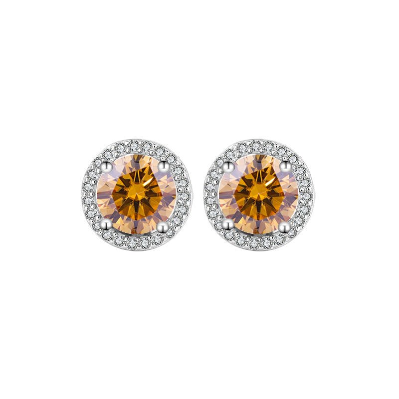 Celestial Harmony Ohrringe 925 Silber – Labordiamant Moissanit für Damen 925 Silber Moissanit Schmuck | Steffanii