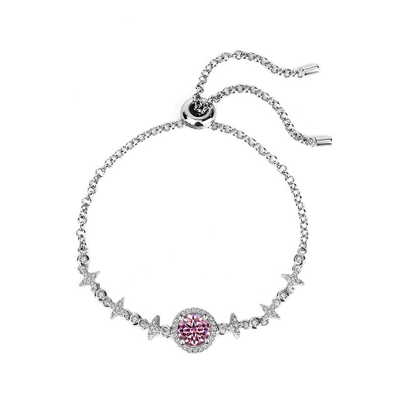 Celestial Harmony Armband 925 Silber – Labordiamant Moissanit für Damen 925 Silber Moissanit Schmuck | Steffanii
