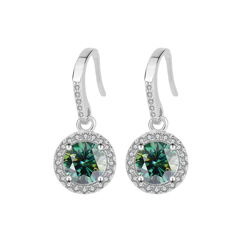 Elegy of Brilliance Ohrringe 925 Silber – Labordiamant Moissanit für Damen 925 Silber Moissanit Schmuck | Steffanii