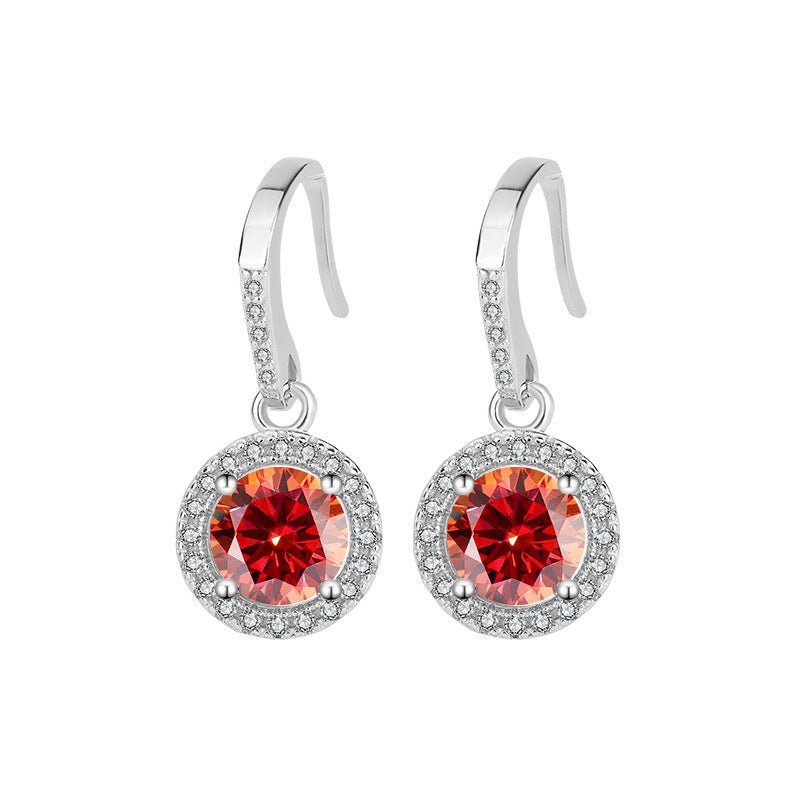Elegy of Brilliance Ohrringe 925 Silber – Labordiamant Moissanit für Damen 925 Silber Moissanit Schmuck | Steffanii