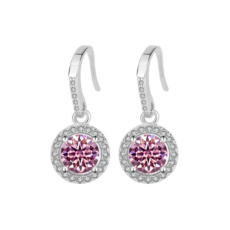 Elegy of Brilliance Ohrringe 925 Silber – Labordiamant Moissanit für Damen 925 Silber Moissanit Schmuck | Steffanii