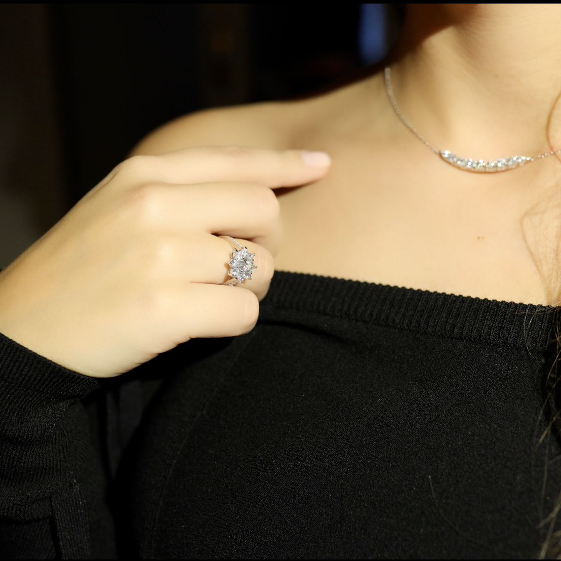 Elegant silver accessory –