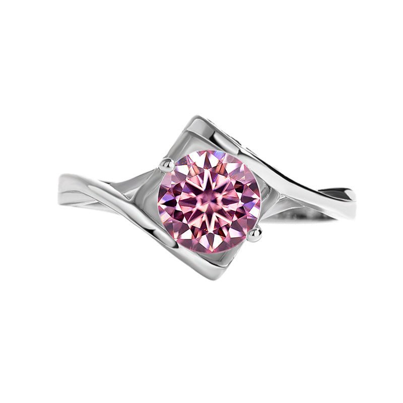 Heart’s Embrace Ring 925 sterling silver Labordiamant Moissanit für Damen 925 Silber Moissanit Schmuck | Steffanii