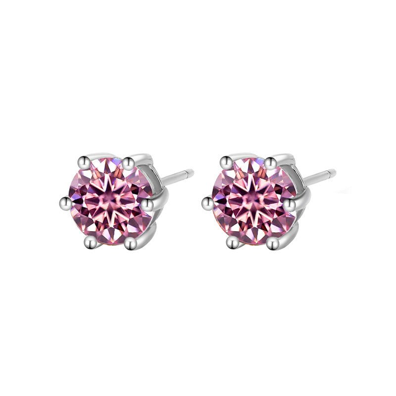 Royal Elegance Ohrringe 925 Silber – Labordiamant Moissanit für Damen 925 Silber Moissanit Schmuck | Steffanii
