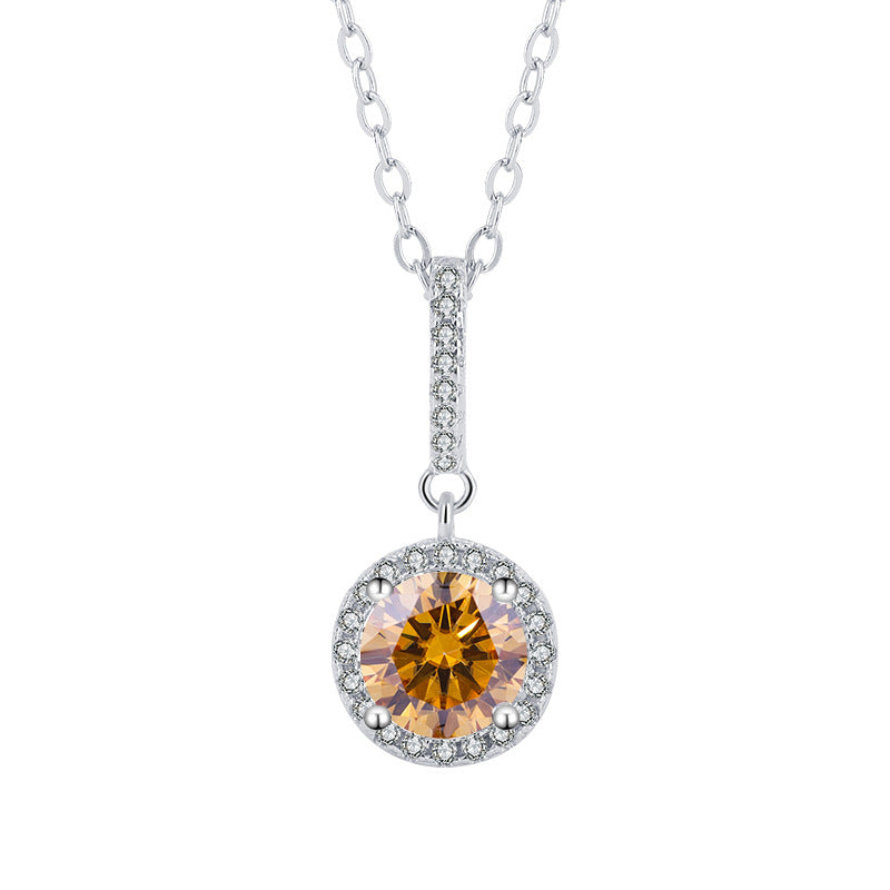 Celestial Harmony S925 Silver Moissanite Necklace