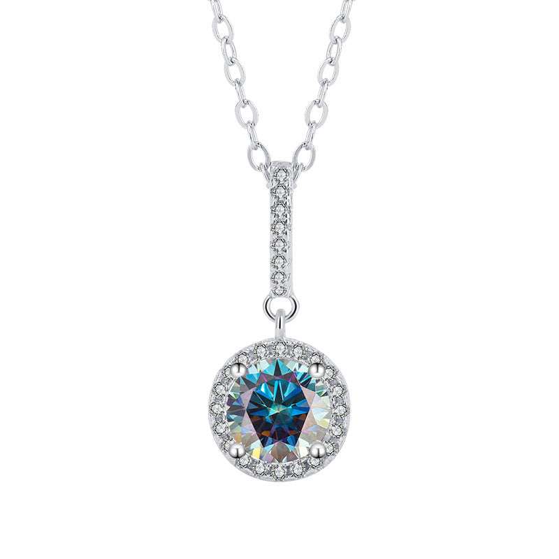 Celestial Harmony S925 Silver Moissanite Necklace