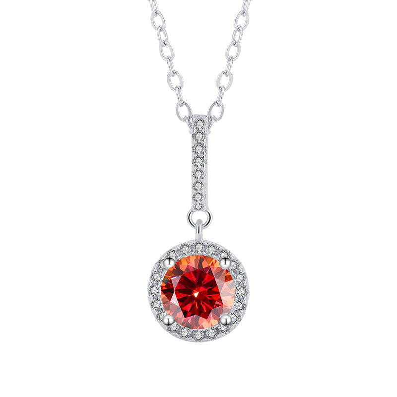 Celestial Harmony S925 Silver Moissanite Necklace