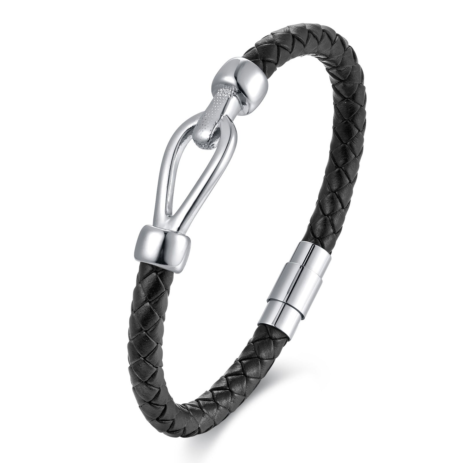 Accessory piece in 925 silver – Men's Braided Braclet