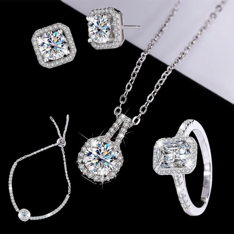 Square Radiance Jewelry Set