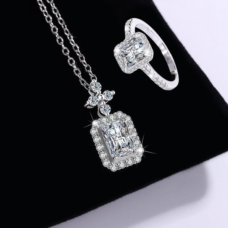 Luxe Moissanite Jewelry Set